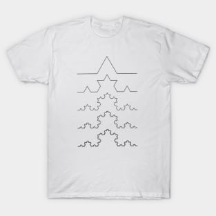 The Koch Curve T-Shirt